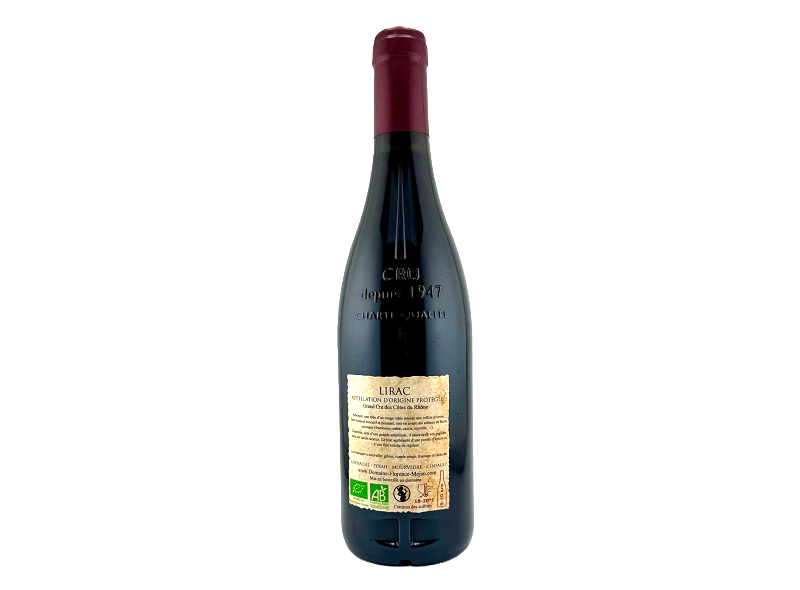 Lirac 2018 Grand cru des Côtes du Rhône